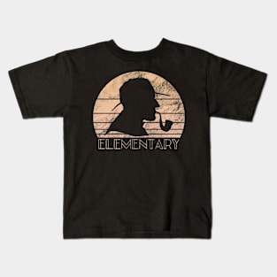 Sherlock Holmes - Elementary Kids T-Shirt